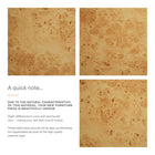 Modway Hudson 2-Drawer Burl Wood Desk