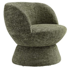 Modway Vesta Chenille Fabric Upholstered Swivel Chair  