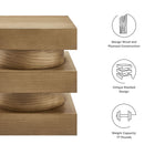 Modway Perpetuate Totem End Table