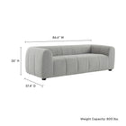 Modway Liana Upholstered Fabric Sofa