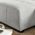Modway Liana Left-Facing Upholstered Fabric Modular Sofa with Chaise