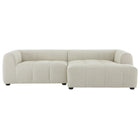Modway Liana Right-Facing Upholstered Fabric Modular Sofa with Chaise