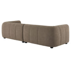 Modway Liana Right-Facing Upholstered Fabric Modular Sofa with Chaise