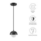 Modway Eclipse Globe Pendant Light