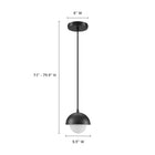 Modway Eclipse Globe Pendant Light