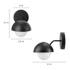 Modway Eclipse Globe Wall Sconce