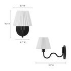 Modway Wave Squiggle Arm Wall Sconce