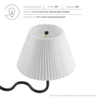 Modway Wave Squiggle 2-Arm Pendant Light