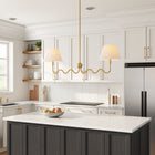 Modway Wave Squiggle 2-Arm Pendant Light