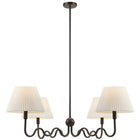 Modway Wave Squiggle 4-Arm Pendant Light