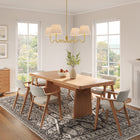 Modway Wave Squiggle 4-Arm Pendant Light