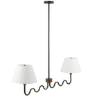 Modway Sunlit Squiggle 2-Arm Pendant Light  