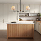 Modway Sunlit Squiggle 2-Arm Pendant Light