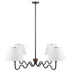 Modway Sunlit Squiggle 4-Arm Pendant Light  