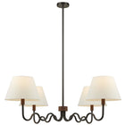 Modway Sunlit Squiggle 4-Arm Pendant Light