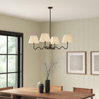Modway Sunlit Squiggle 4-Arm Pendant Light