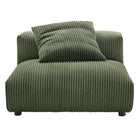 Modway Solace 4-Piece Modular Corduroy Upholstered Sectional Sofa