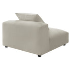 Modway Solace Modular Upholstered Fabric Armless Chair