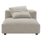 Modway Solace 3-Piece Modular Upholstered Fabric Sofa