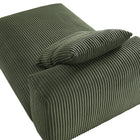 Modway Solace Modular Corduroy Upholstered Armless Chaise Lounge