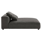 Modway Solace 2-Piece Modular Upholstered Fabric Sectional Sofa With Chaise