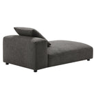 Modway Solace Modular Upholstered Fabric Armless Chaise Lounge