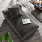 Modway Solace Modular Upholstered Fabric Armless Chaise Lounge