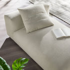 Modway Solace Modular Upholstered Fabric Armless Chaise Lounge