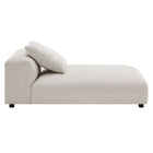 Modway Solace 2-Piece Modular Upholstered Fabric Sectional Sofa With Chaise