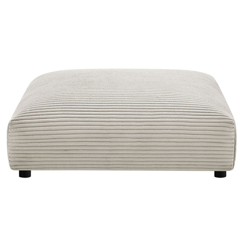 Modway Solace Modular Corduroy Upholstered Ottoman  
