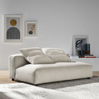 Modway Solace Modular Corduroy Upholstered Armless Loveseat