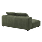 Modway Solace Modular Corduroy Upholstered Armless Loveseat