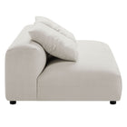 Modway Solace 2-Piece Modular Upholstered Fabric Sectional Sofa With Chaise