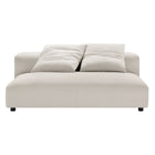 Modway Solace 2-Piece Modular Upholstered Fabric Sectional Sofa With Chaise