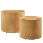 Modway Amani Round Nesting Coffee Tables Set of 2