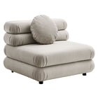 Modway Jubilee 3-Piece Modular Performance Velvet Sectional Sofa