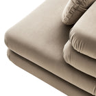 Modway Jubilee Modular Performance Velvet Armless Chair