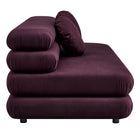 Modway Jubilee Modular Performance Velvet Armless Loveseat