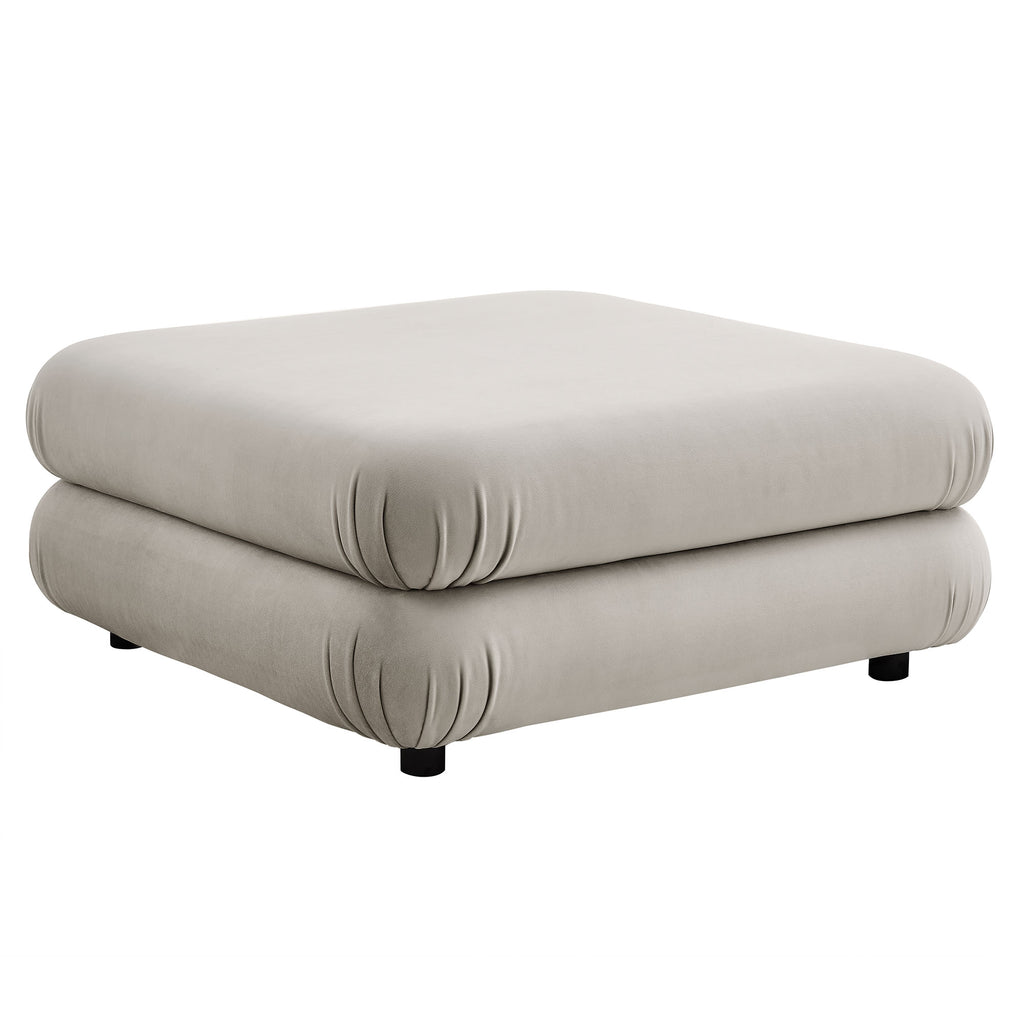 Modway Jubilee Modular Performance Velvet Ottoman