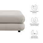 Modway Jubilee Modular Performance Velvet Ottoman