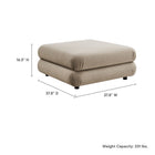Modway Jubilee Modular Performance Velvet Ottoman