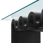 Modway Ondine Glass Top Coffee Table