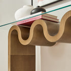 Modway Ondine Glass Top 50" Console Table