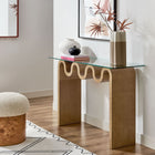 Modway Ondine Glass Top 50" Console Table