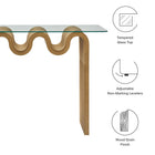 Modway Ondine Glass Top 50" Console Table