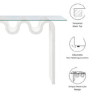 Modway Ondine Glass Top 50" Console Table
