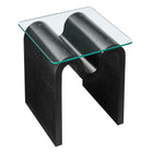 Modway Ondine Glass Top Side Table