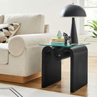 Modway Ondine Glass Top Side Table