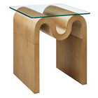 Modway Ondine Glass Top Side Table  