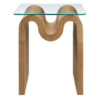Modway Ondine Glass Top Side Table